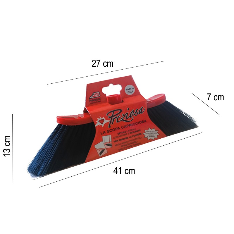 Scopa professionale setole inclinate   in Attrezzature per pulizie