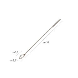 Cucchiaio miscelatore cocktail Piazza Effepi  in Bar spoon