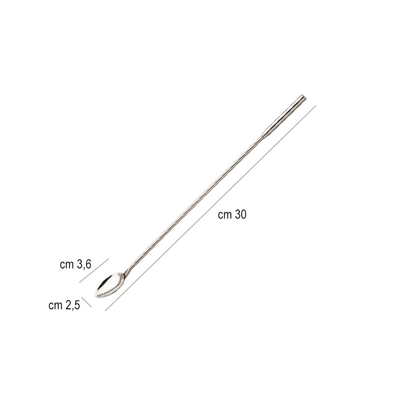 Cucchiaio miscelatore cocktail Piazza Effepi  in Bar spoon