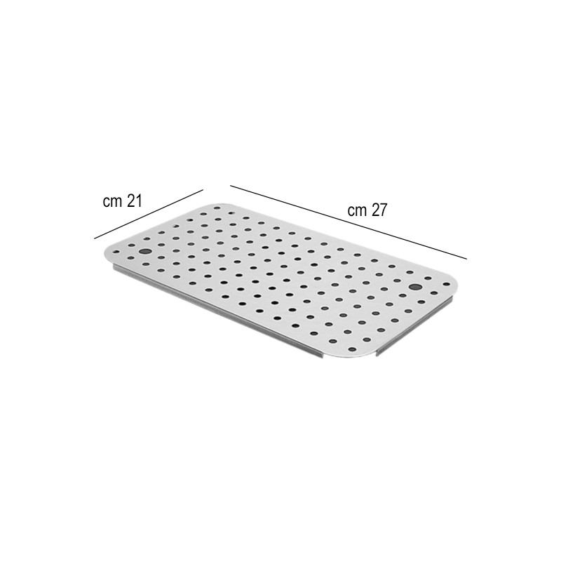 Falso fondo gastronorm acciaio Piazza Effepi  in Contenitori per alimenti