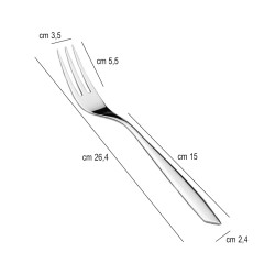 Forchettone buffet legumi Piazza Effepi  in Posate