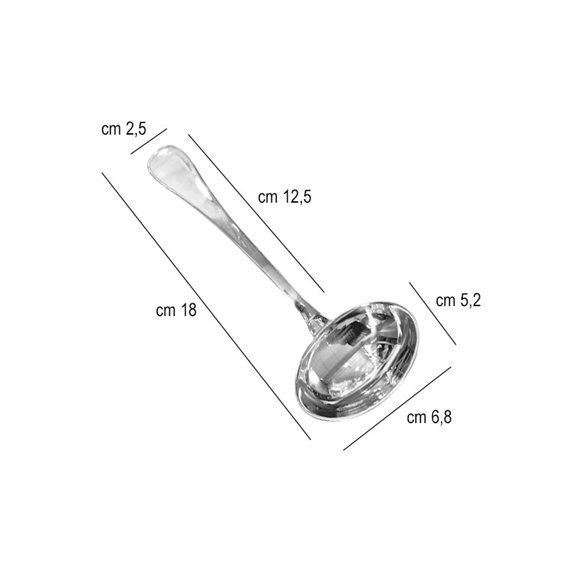 Mestolino buffet marmellata Piazza Effepi  in Posate