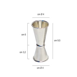 Jigger acciaio japan style Piazza Effepi  in Jiggers