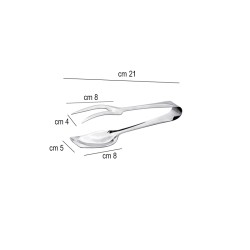 Pinza per carne e vegetali Piazza Effepi  in Pinze cucina