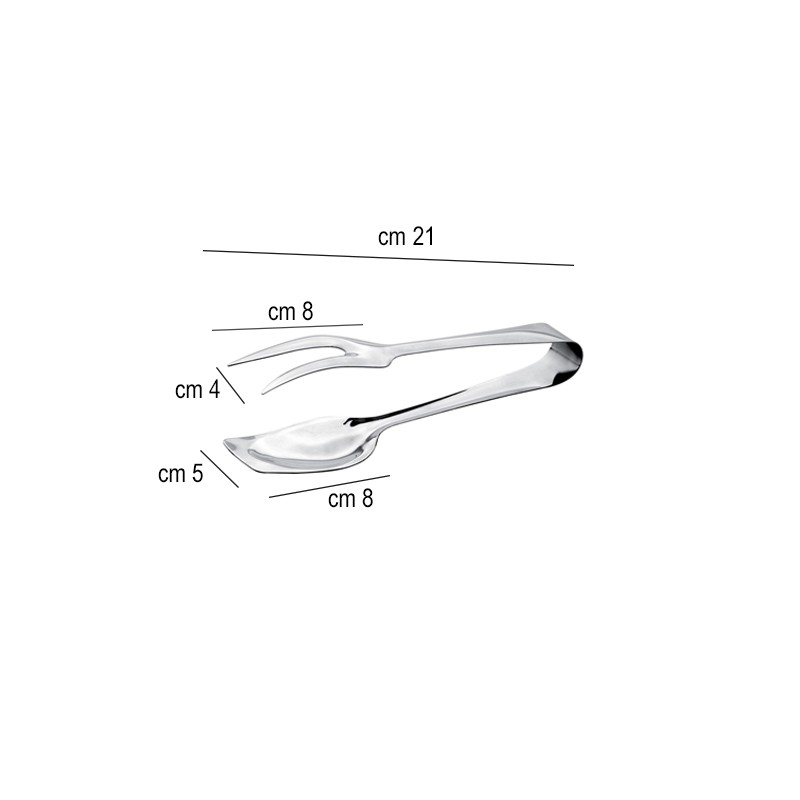 Pinza per carne e vegetali Piazza Effepi  in Pinze cucina