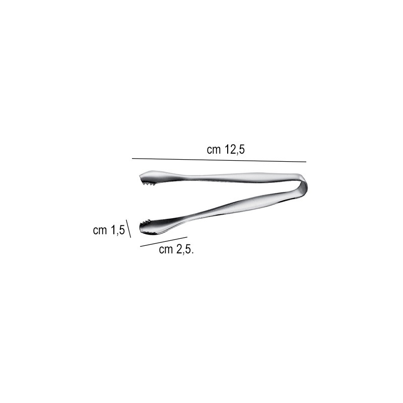 Pinza acciaio per zucchero Piazza Effepi  in Pinze cucina