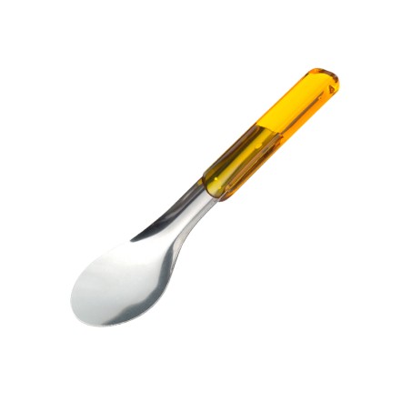 Spatola gelato manico gialla in acciaio inox | Spatole | Rausa srl