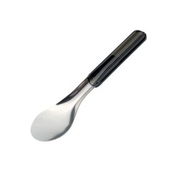 Spatola gelato manico nero in acciaio inox | Spatole | Rausa srl