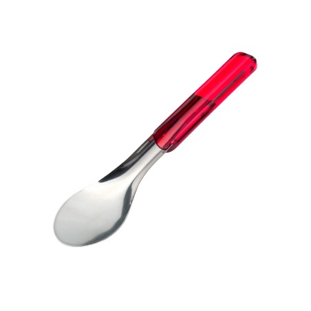 Spatola gelato manico rosso in acciaio inox | Spatole | Rausa srl