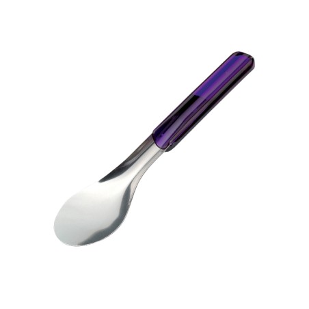 Spatola gelato manico viola in acciaio inox | Spatole | Rausa srl