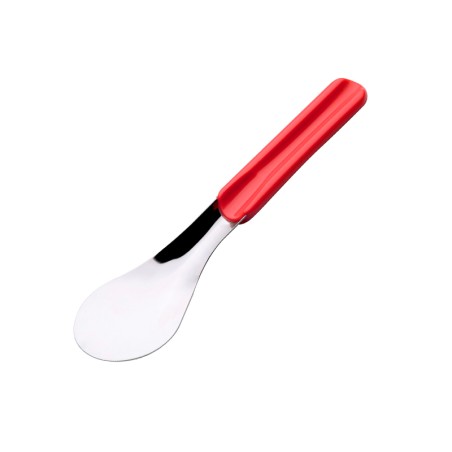 Spatola gelato manico rosso in acciaio inox | Spatole | Rausa srl