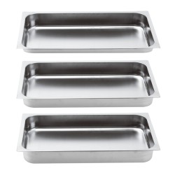 Teglia gastronorm acciaio GN 1/1 | Teglie da forno | Rausa srl