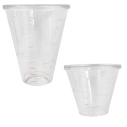 Jigger misurino cocktail trasparente Piazza Effepi  in Jiggers