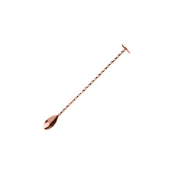 Bar spoon classico rame 27,5 cm Lumian | Barspoon | Rausa srl