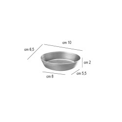 Stampo pasticciotto in alluminio Rausa srl  in Stampi per dolci