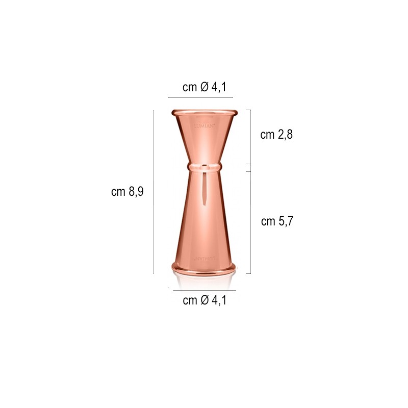 Jigger misurino japan rame Lumian  in Jiggers