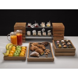 Alzata buffet legno   in Espositori