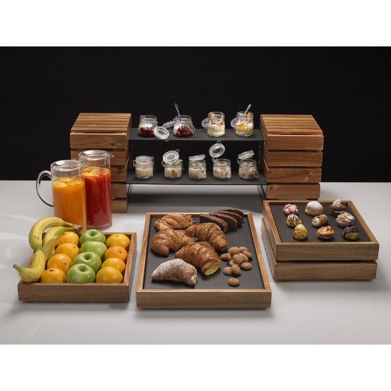 Alzata buffet legno   in Espositori