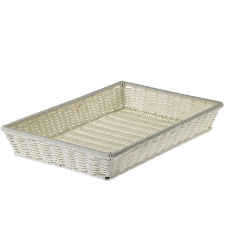 Cestino intrecciato bianco GN 1/1 | Contenitori buffet | Rausa srl