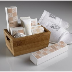 Cestino rettangolare bamboo Leone decorazioni  in Buffet