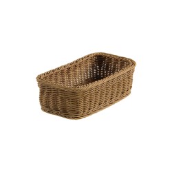 Cestino intrecciato GN 1/3 marrone | Contenitore per buffet | Rausa