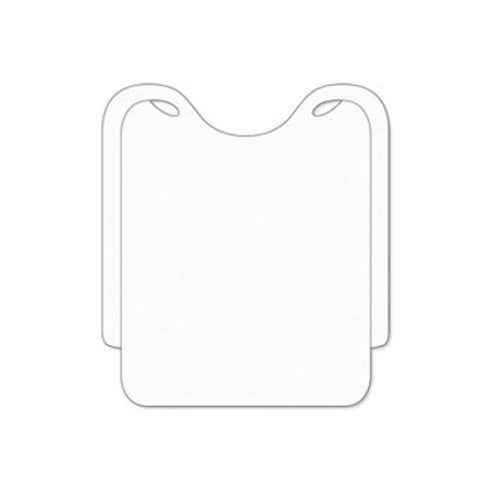 Bavaglione TNT bianco | Monouso accessori ristorazione | Rausa