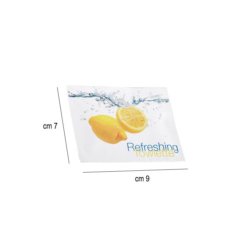 Salvietta imbustata limone Leone decorazioni  in Igiene