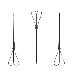 Spiedini bamboo a cuore | Monouso accessori ristorazione | Rausa