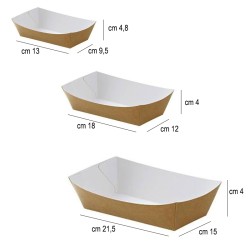 Vaschette carta per fritture Leone decorazioni  in Contenitori per alimenti monouso