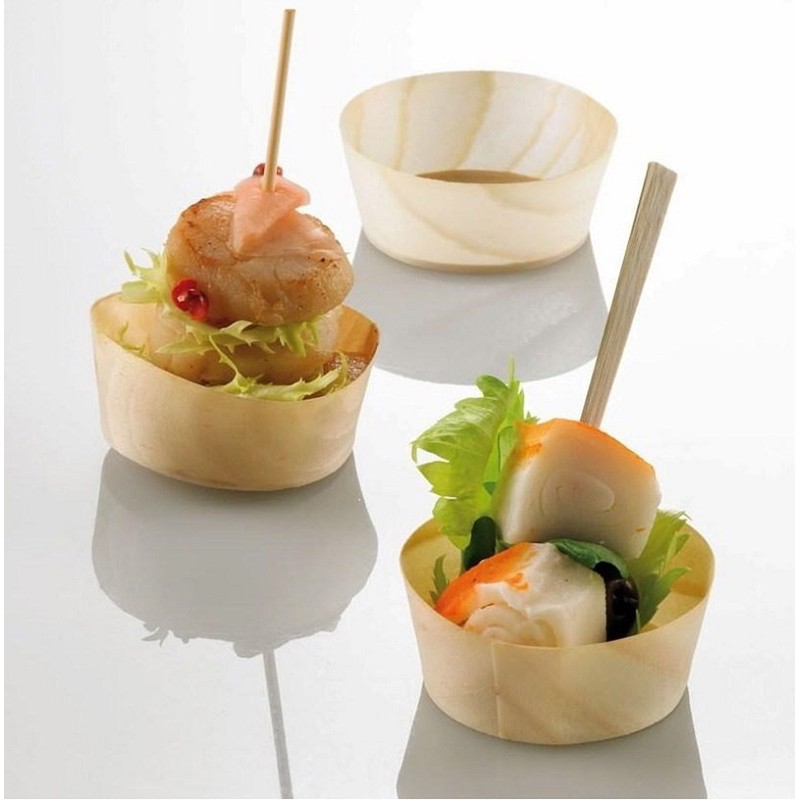 Vaschettina tonda finger food Leone decorazioni  in Contenitori finger food