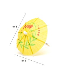 Ombrellini stecchino finger food Leone decorazioni  in Monouso