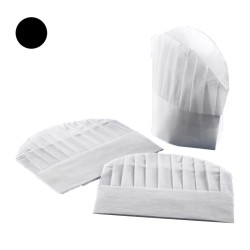 Cappello cuoco in carta | Abbigliamento monouso | Rausa srl