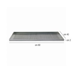 Teglia forno alluminio microforata Pentole Agnelli  in Teglie da forno professionali