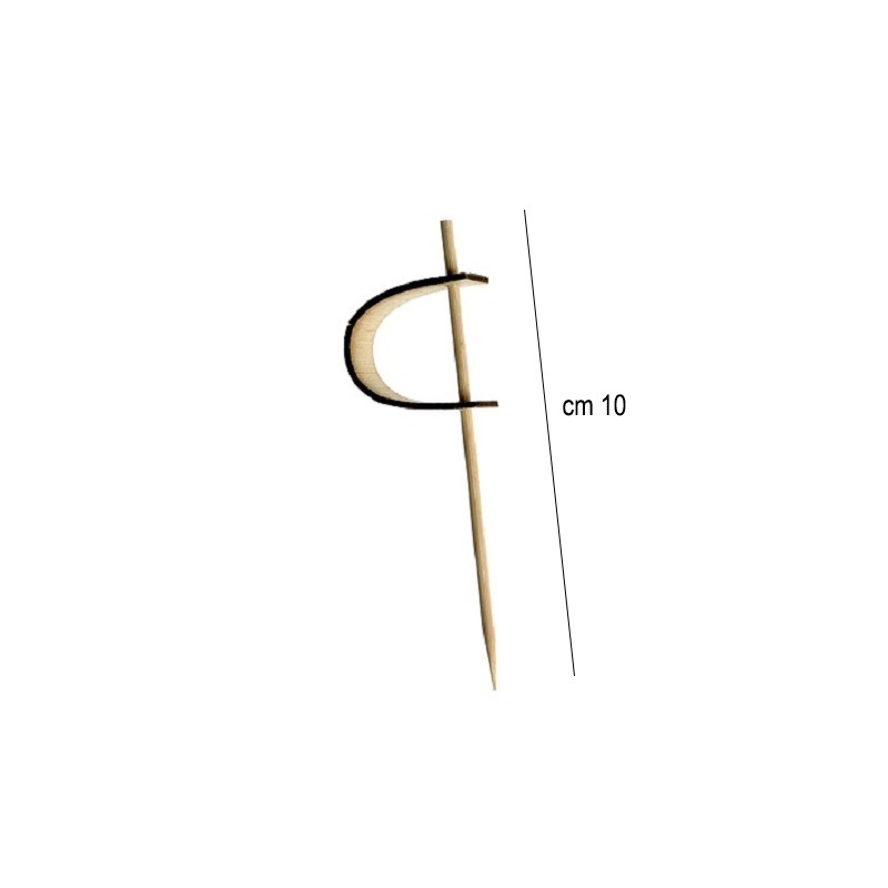Spiedini bamboo finger food Leone decorazioni  in Spiedini