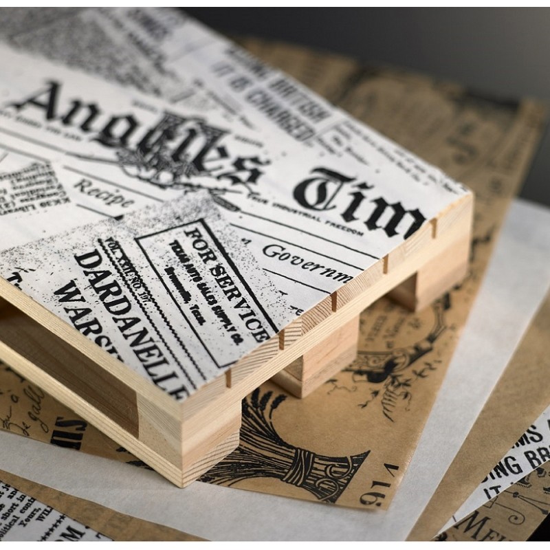 Cartine antigrasso per fritti journal Leone decorazioni  in Monouso