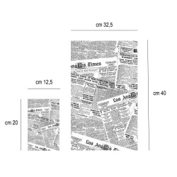 Cartine antigrasso per fritti journal Leone decorazioni  in Monouso
