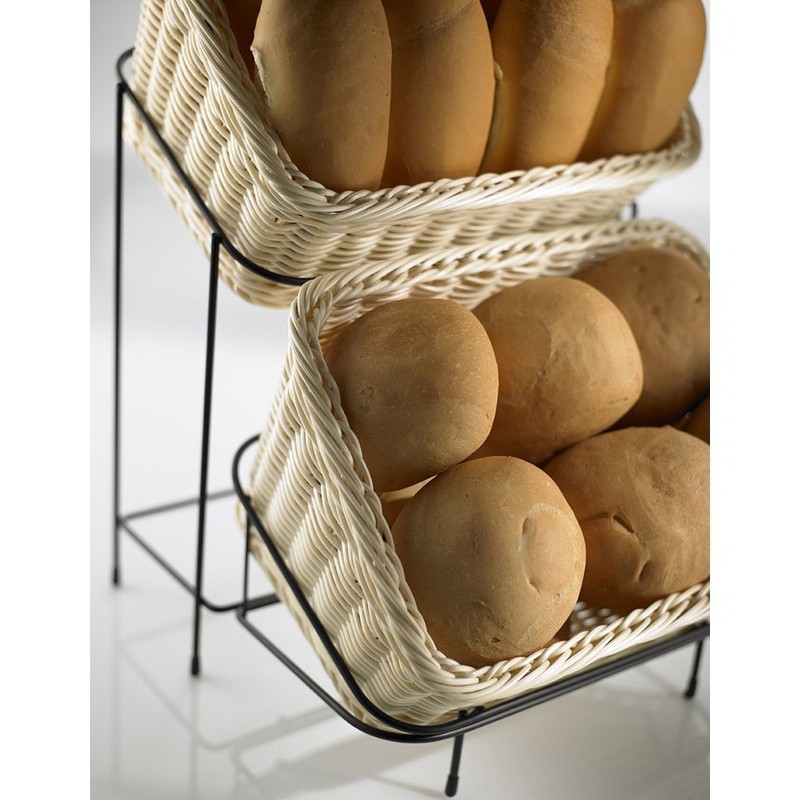 Cestini intrecciati con alzata Leone decorazioni  in Buffet