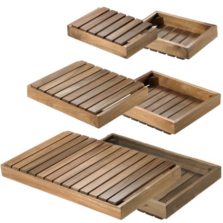 Top bamboo per buffet in legno | Alzate per buffet | Rausa srl