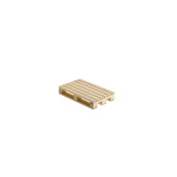 Vassoio mini pallet legno Leone decorazioni  in Porcellane