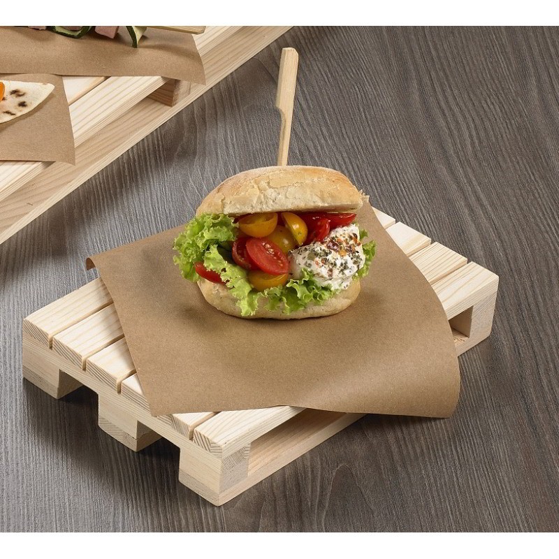 Vassoio mini pallet legno Leone decorazioni  in Porcellane