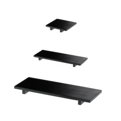 Vassoio bamboo sushi naturale nero | Vassoi e taglieri| Rausa Srl