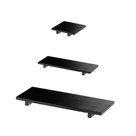 Vassoio bamboo sushi naturale nero | Vassoi e taglieri| Rausa Srl