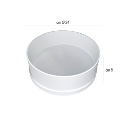 Setaccio plastica cm 24 rete nylon Pavoni  in Cucina