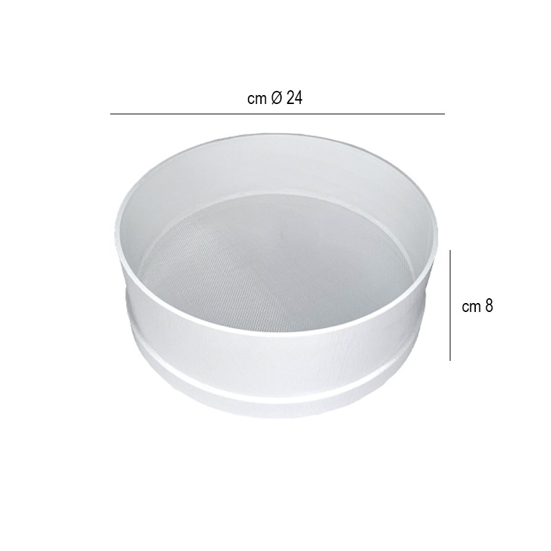Setaccio plastica cm 24 rete nylon Pavoni  in Cucina
