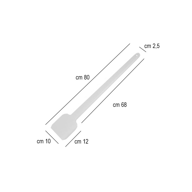Paletta in polietilene per alimenti   in Spatole da cucina