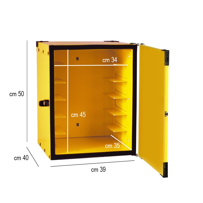 Contenitore box termico trasporto pizze Gi-metal  in Cucina