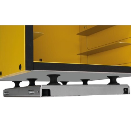 Kit fissaggio box pizzeria ammortizzato | Trasporto alimenti | Rausa