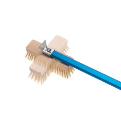 Spazzolone pizzeria maxi setole ottone Gi-metal  in Cucina