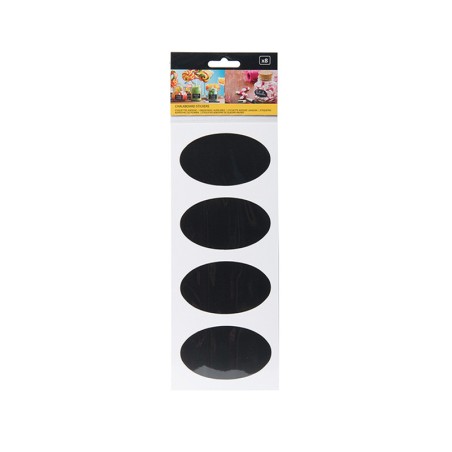 Etichetta lavagna ovale nera | Menù e lavagne ristoranti | Rausa srl