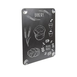 Lavagnetta con ventose per vetro | Menù e lavagne | Rausa srl